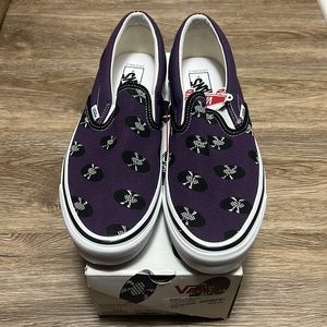 Wacko Maria X OG Classic Slip on Size 11 Purple Records